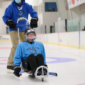 2021 UWL Recreation Therapy STAR Assessment Sled Hockey0138