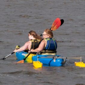 Adaptive kayaking mentor orientation