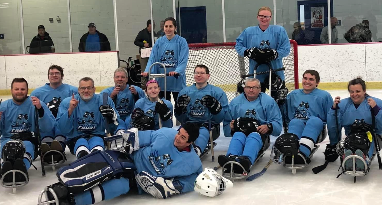 Sled Hockey for Players With Mobility Impairments